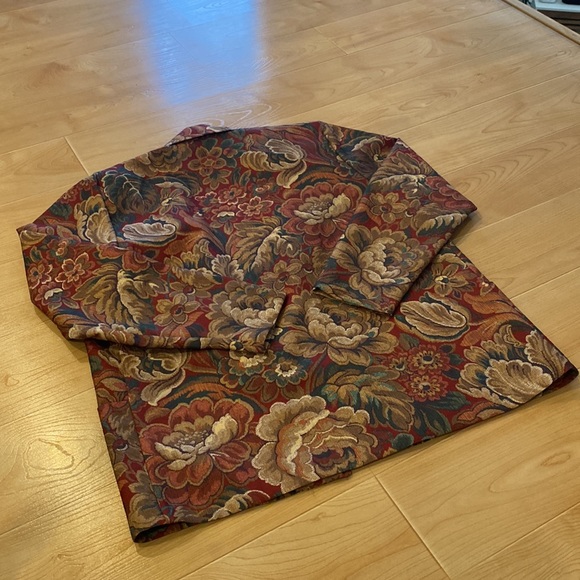 Floral tapestry blazer - Picture 5 of 6